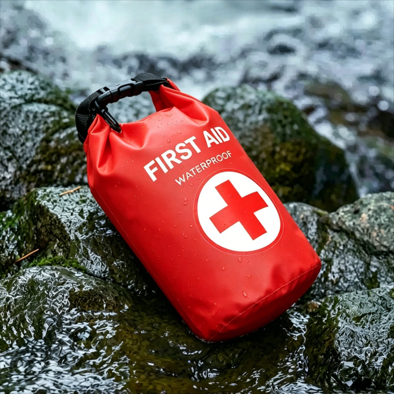 Fishing Boat Paddle - 2L Waterproof First Aid Bag Roll