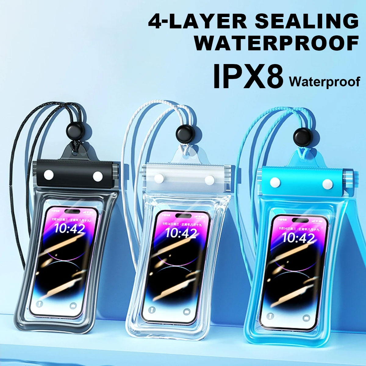 Fishing Boat Cover - Floating Waterproof Phone Case Full View