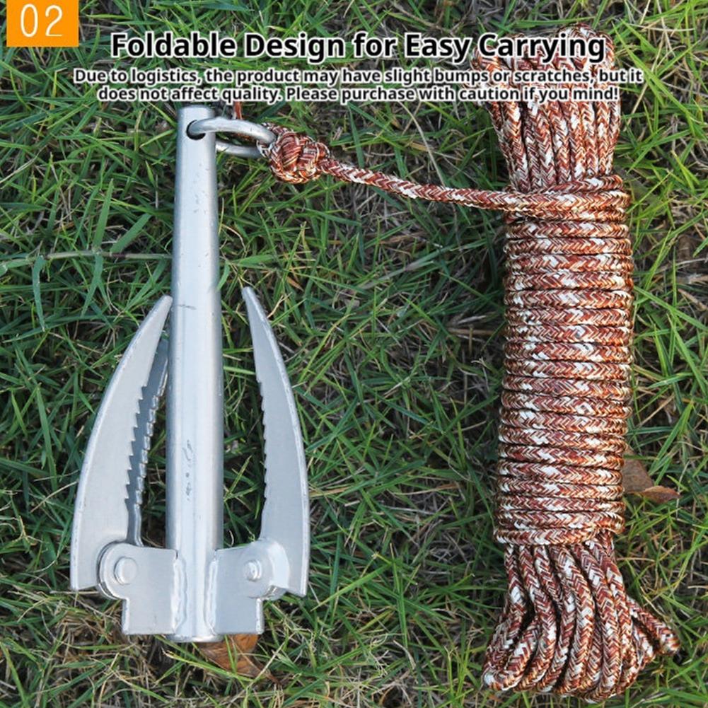 Outdoors Grappling Hook Surviv - Fishing Boat Anchor reseña y precio