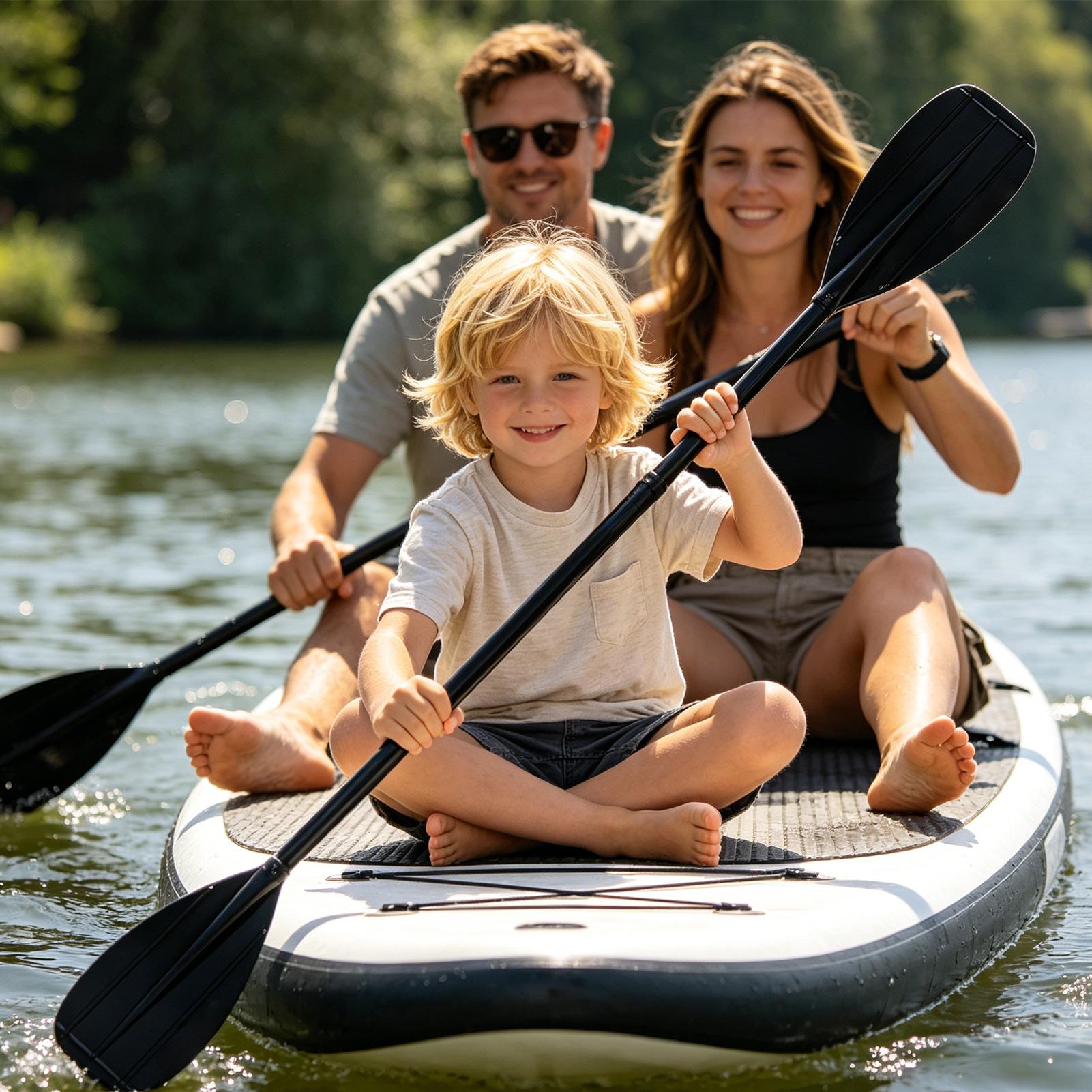 Carbon Fiber Paddle 2 Section  - Fishing Boat Paddle reseña y precio