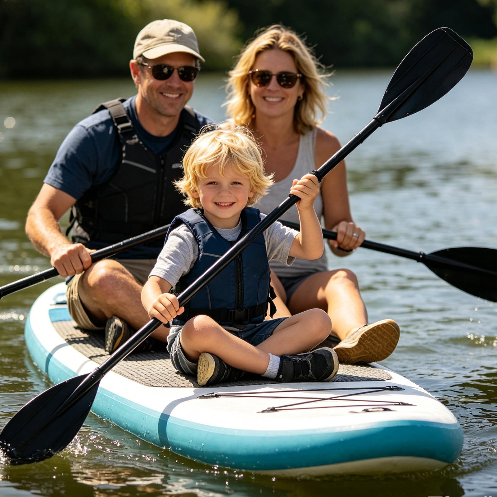 Carbon Fiber Paddle 2 Section  - Fishing Boat Paddle reseña y precio