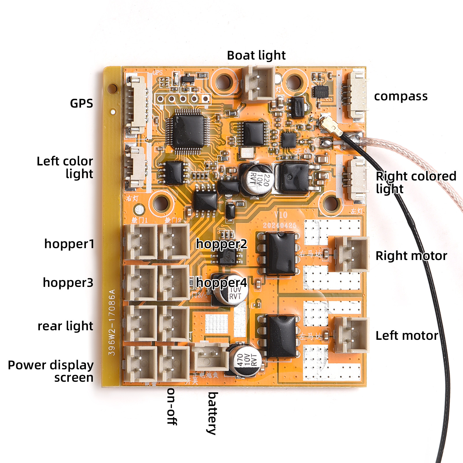 Fishing Boat Main Board for D1 - Fishing Boat Gps reseña y precio