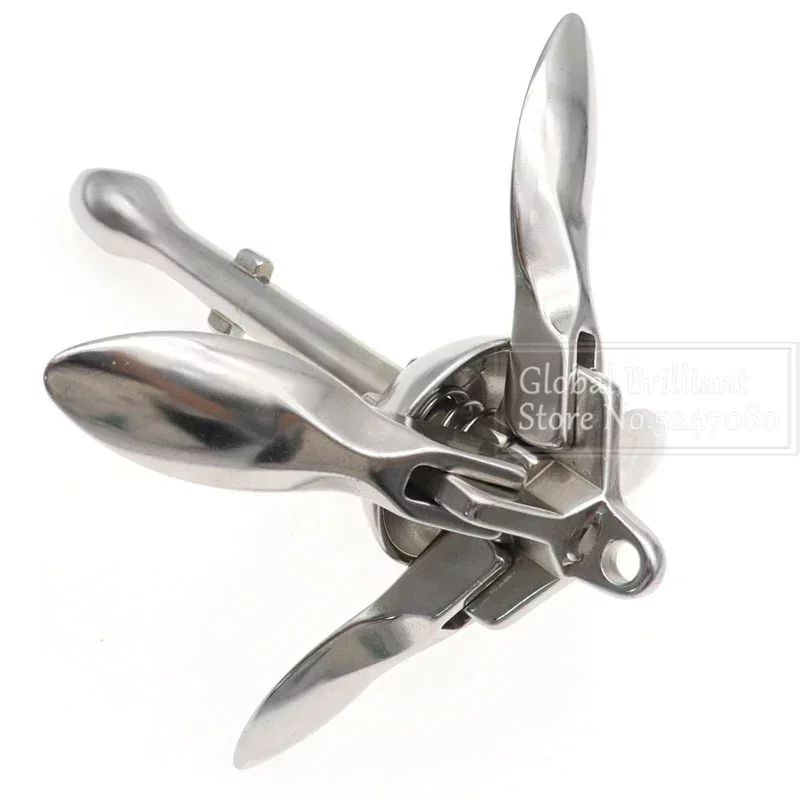 3.2KG/4KG Boat Stainless Steel - Fishing Boat Anchor reseña y precio