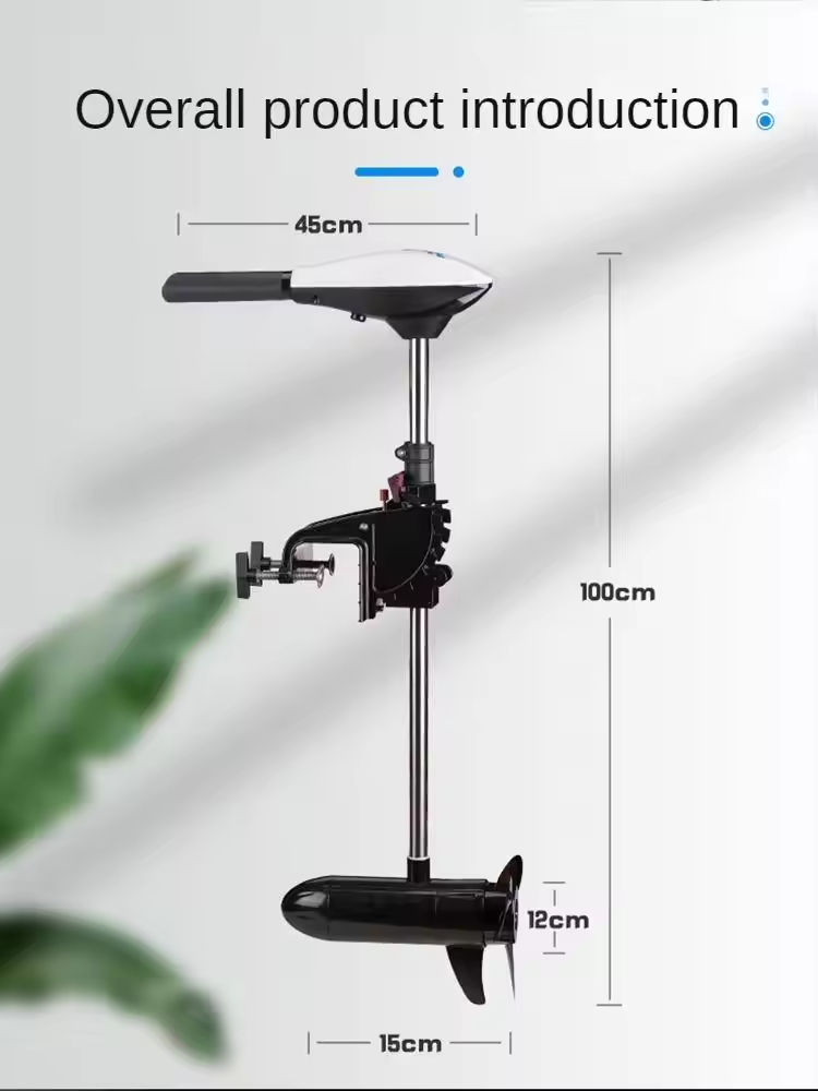 Haibo Electric Thruster Marine - Fishing Boat Outboard Motor reseña y precio