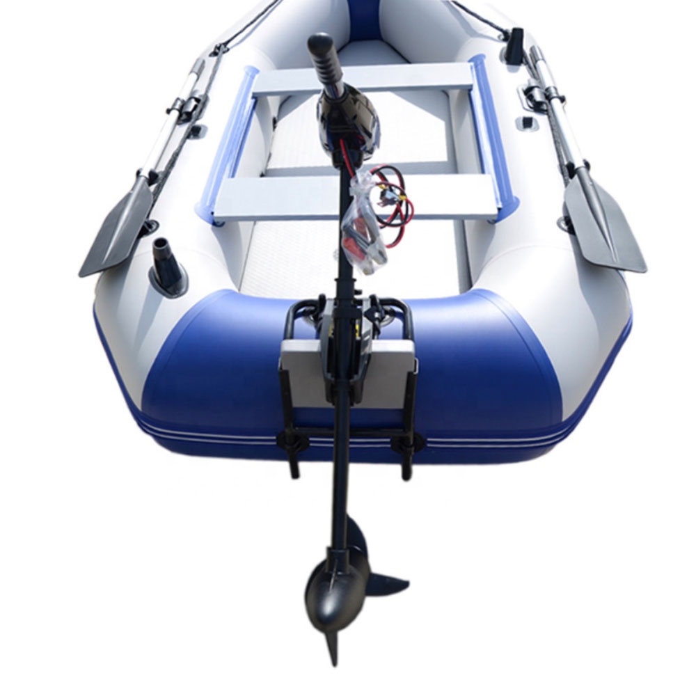4 Person PVC Inflatable Air Ma - Fishing Boat Outboard Motor reseña y precio