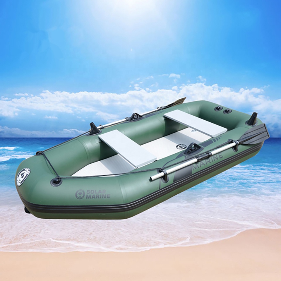 4 Person PVC Inflatable Air Ma - Fishing Boat Outboard Motor reseña y precio