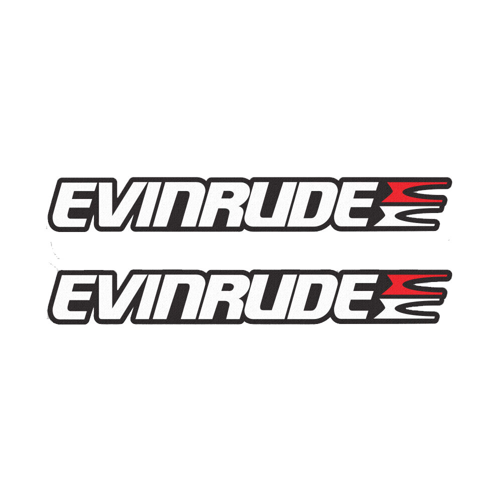 2pcs for Evinrude sticker deca - Fishing Boat Outboard Motor reseña y precio