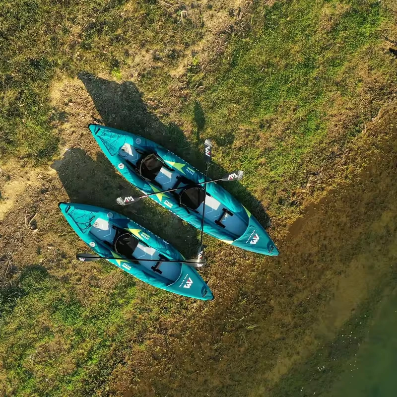 Canoe Kayak Inflatable Boat 1- - Fishing Boat Paddle reseña y precio