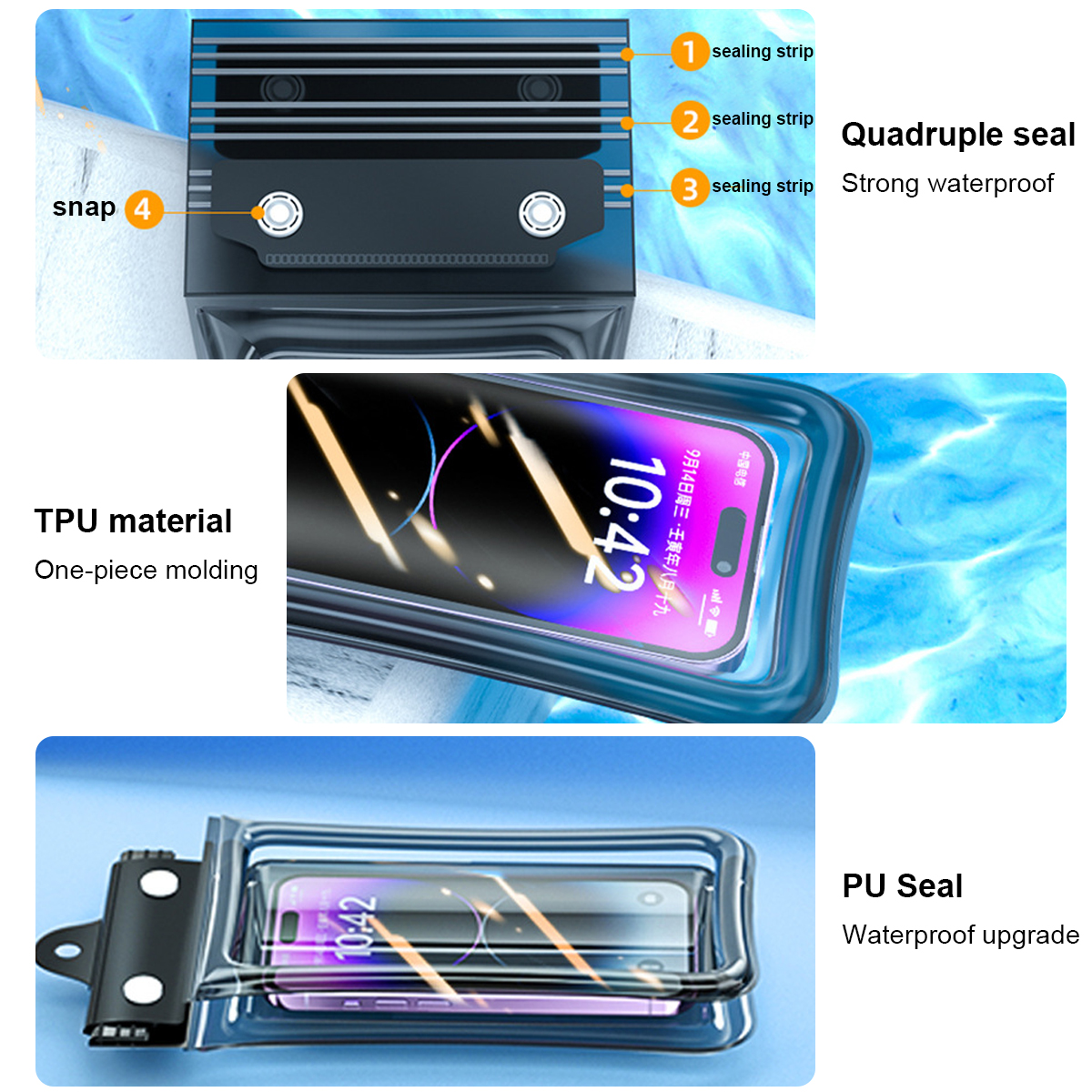 Floating Waterproof Phone Case - Fishing Boat Cover reseña y precio