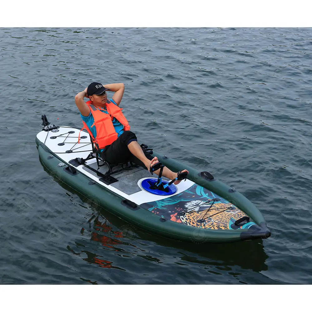 Folding SUP Pedal Board Fishin - Fishing Boat Paddle reseña y precio