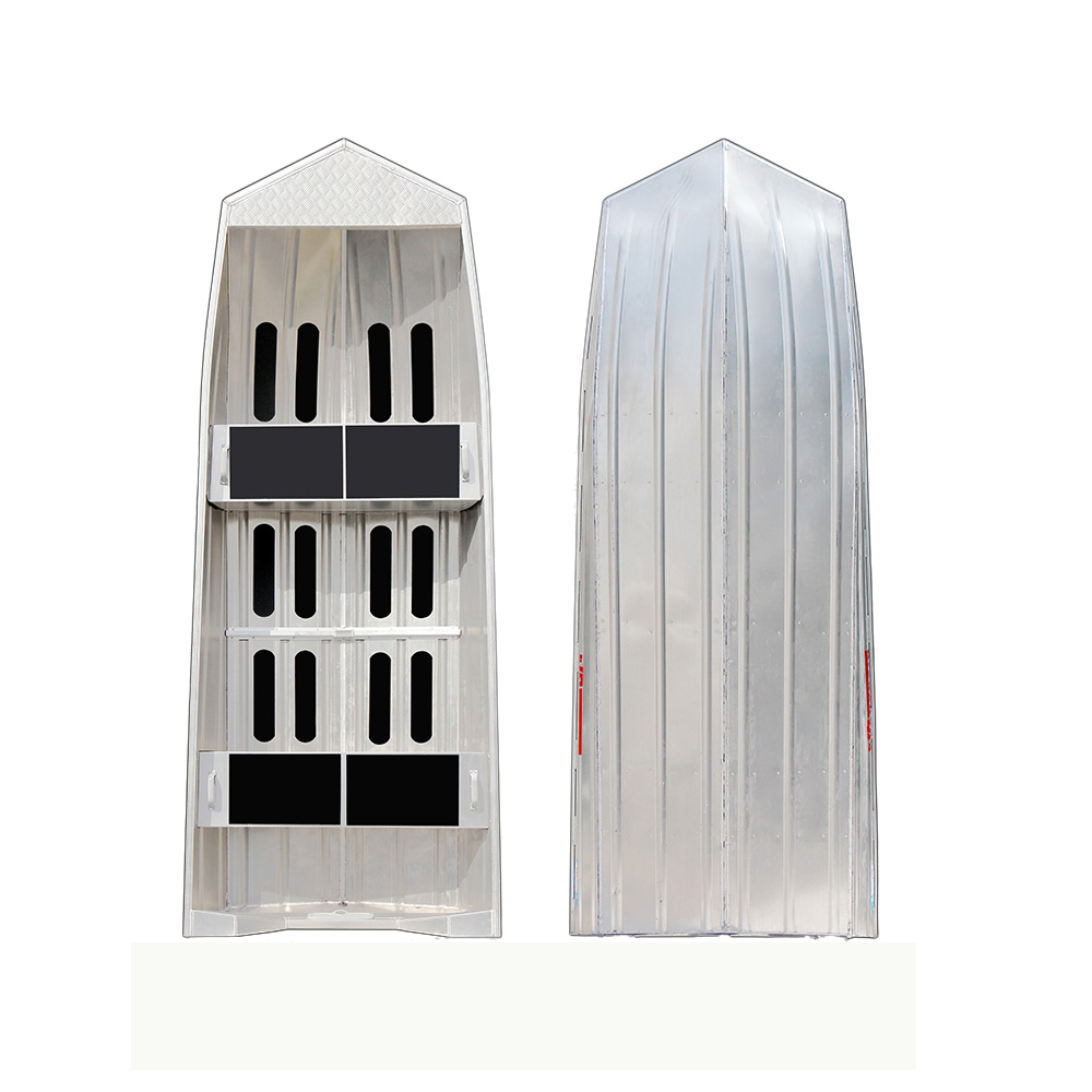 New 16 ft Deep V Hull Welded A - Fishing Boat Aluminum reseña y precio