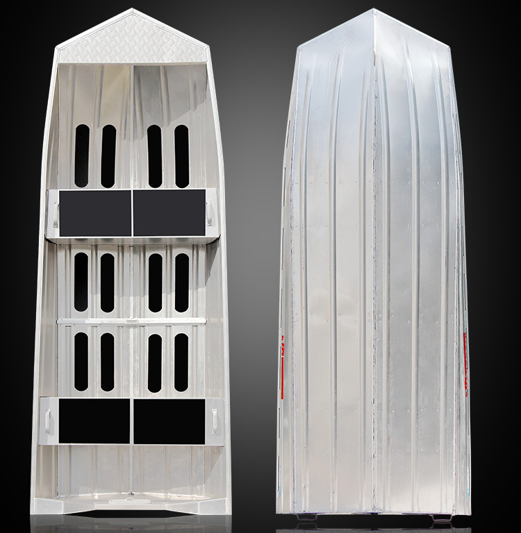 New 16 ft Deep V Hull Welded A - Fishing Boat Aluminum reseña y precio