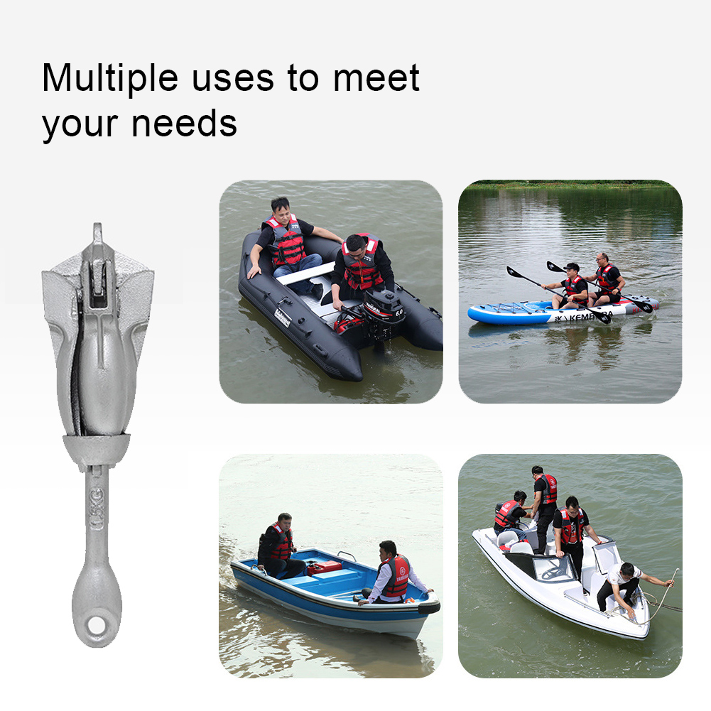 0.7/1.5KG Grapnel Anchor Folda - Fishing Boat Anchor reseña y precio