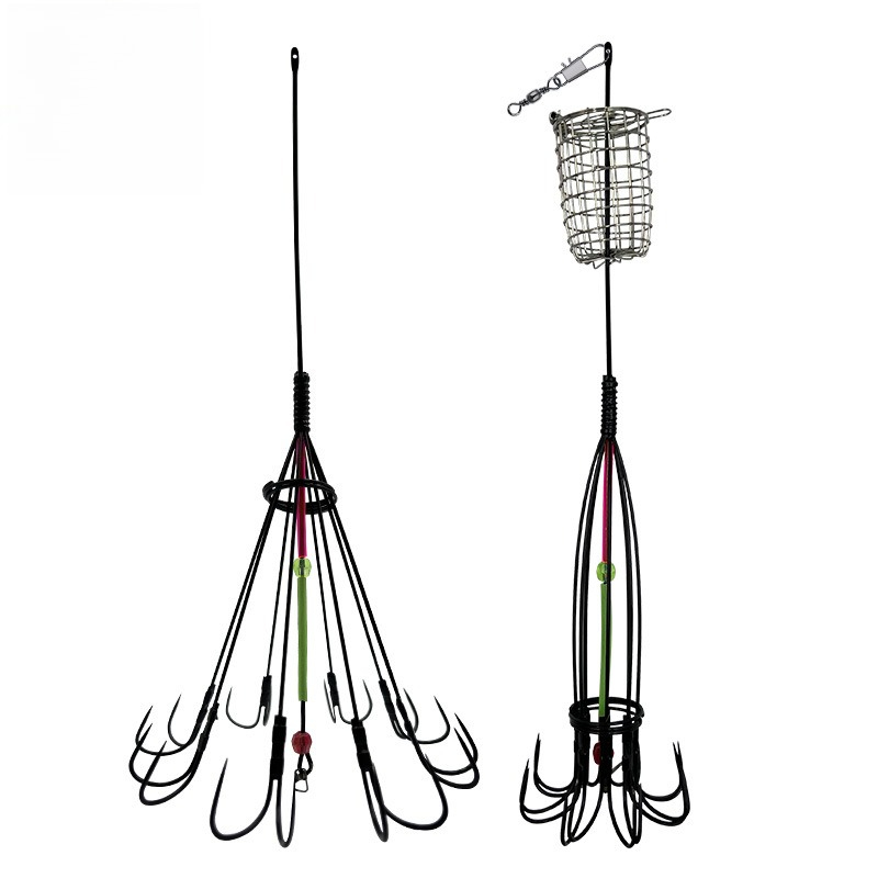 Fish Plowing Bait Cages Octopu - Fishing Boat Anchor reseña y precio