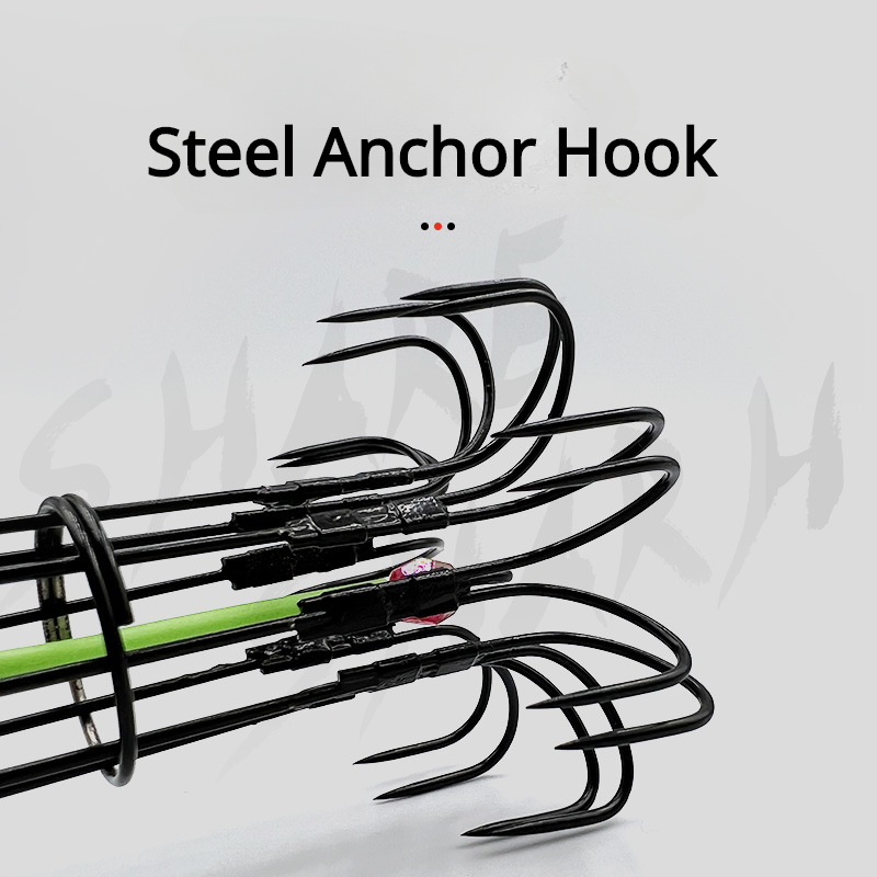 Fish Plowing Bait Cages Octopu - Fishing Boat Anchor reseña y precio
