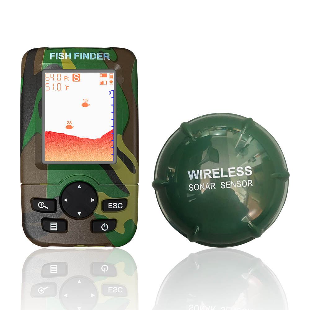 Smart Portable Sonar Fish Find - Fishing Boat Depth Finder reseña y precio