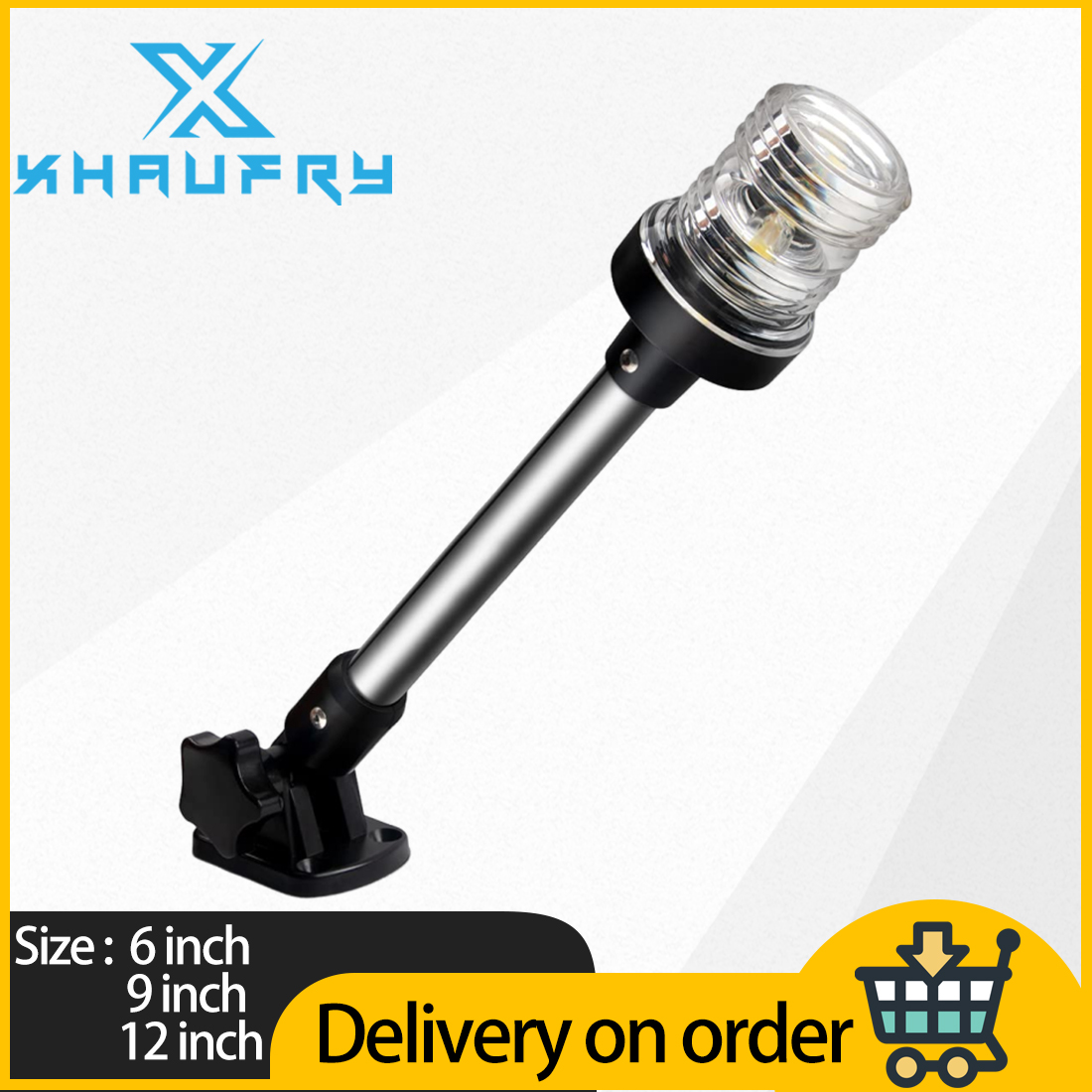 360 Degree White LED Fold Down - Fishing Boat Anchor reseña y precio