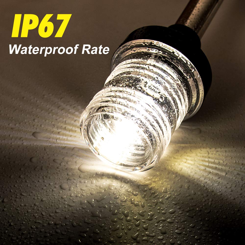 360 Degree White LED Fold Down - Fishing Boat Anchor reseña y precio