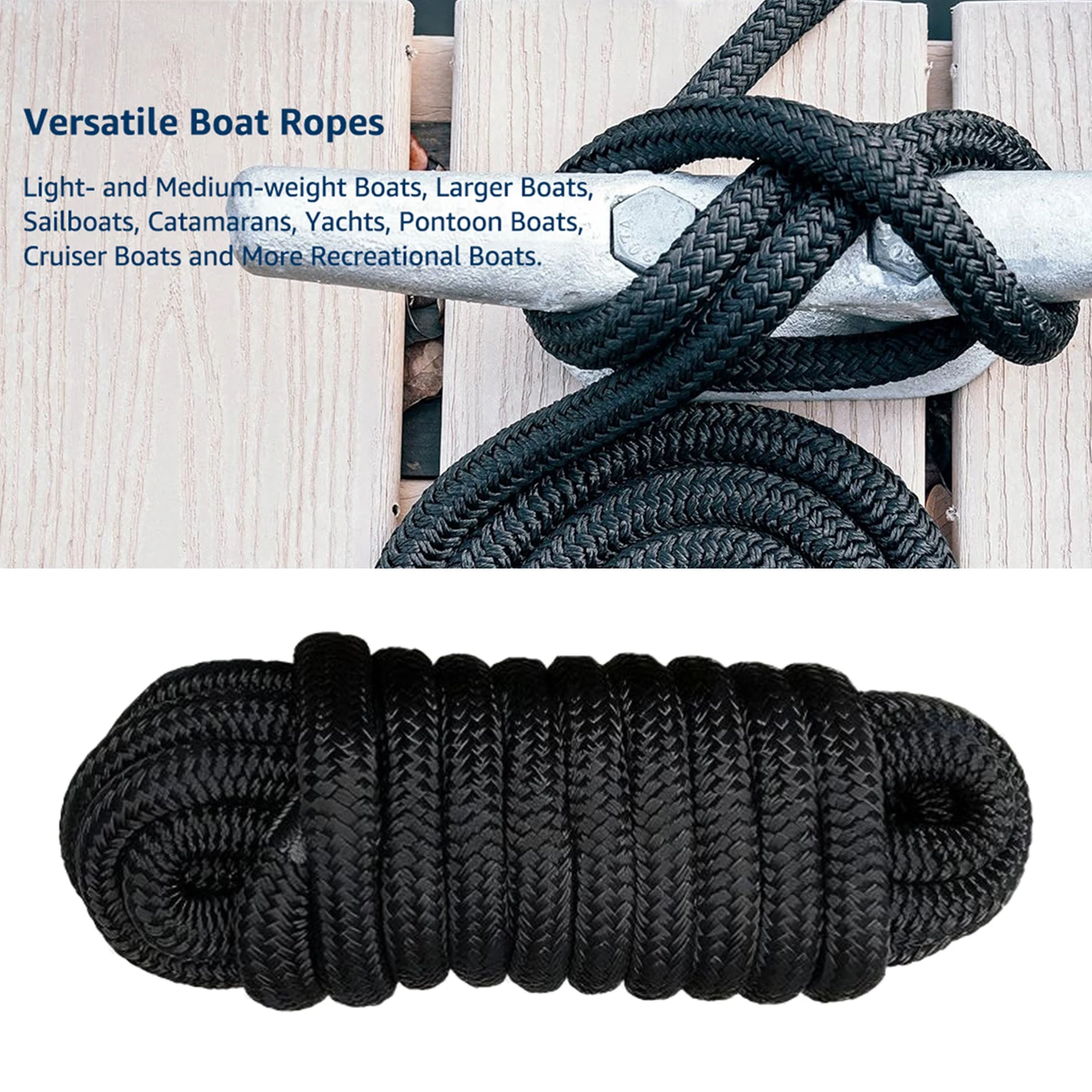 Marine Dock Rope Nylon Docking - Fishing Boat Paddle reseña y precio