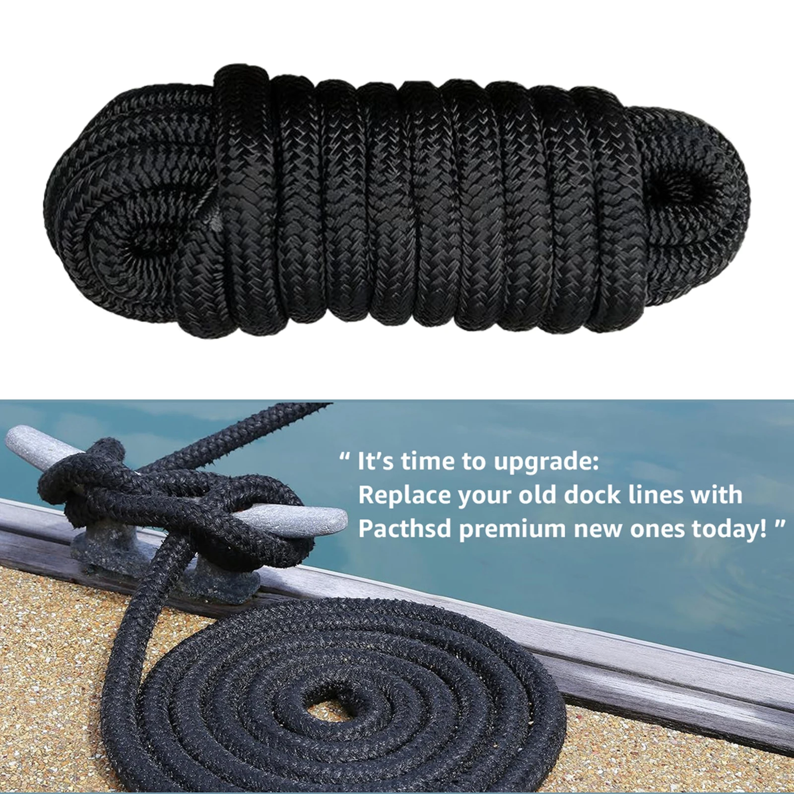 Marine Dock Rope Nylon Docking - Fishing Boat Paddle reseña y precio