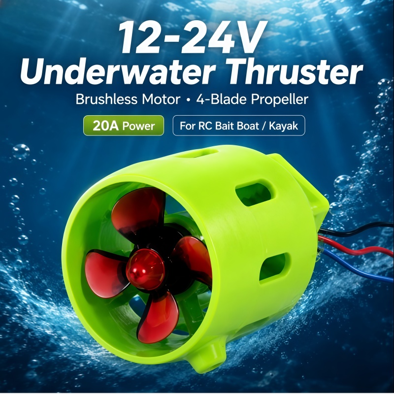 12-24V 20A Brushless Underwate - Fishing Boat Oar reseña y precio