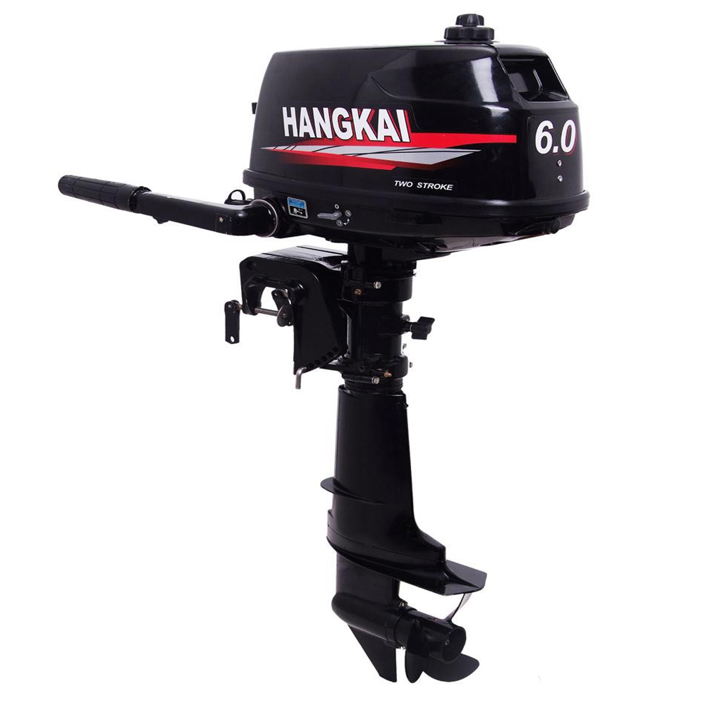 Hangkai 6Hp 2 Stroke Fishing B - Fishing Boat Outboard Motor reseña y precio