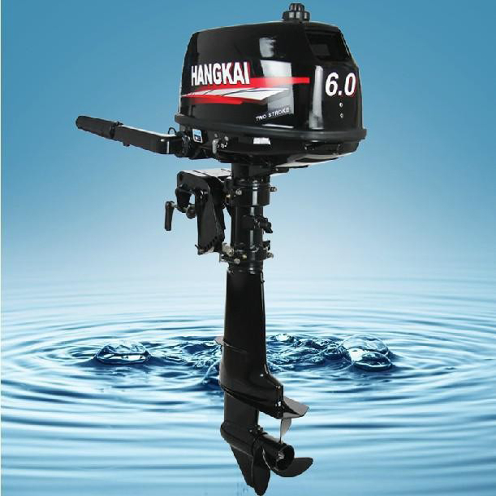 Hangkai 6Hp 2 Stroke Fishing B - Fishing Boat Outboard Motor reseña y precio