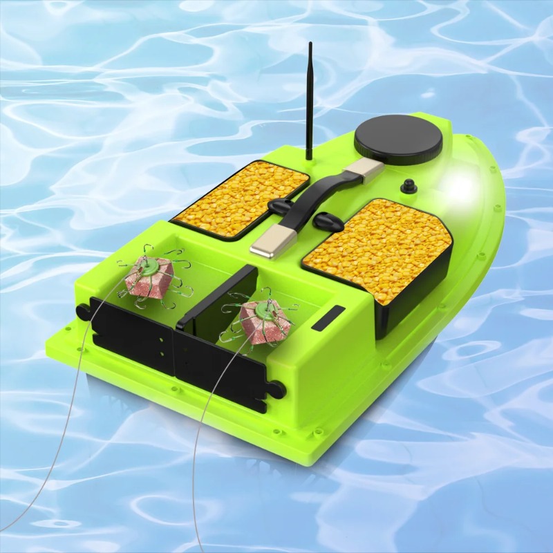 D19 GPS RC Bait Boat 600M 4 Ho - Fishing Boat Gps reseña y precio