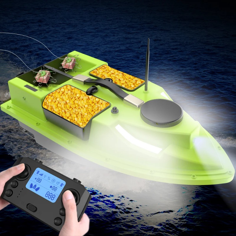 D19 GPS RC Bait Boat 600M 4 Ho - Fishing Boat Gps reseña y precio