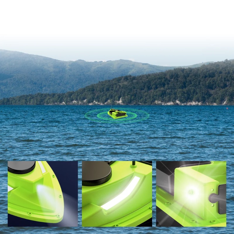D19 GPS RC Bait Boat 600M 4 Ho - Fishing Boat Gps reseña y precio